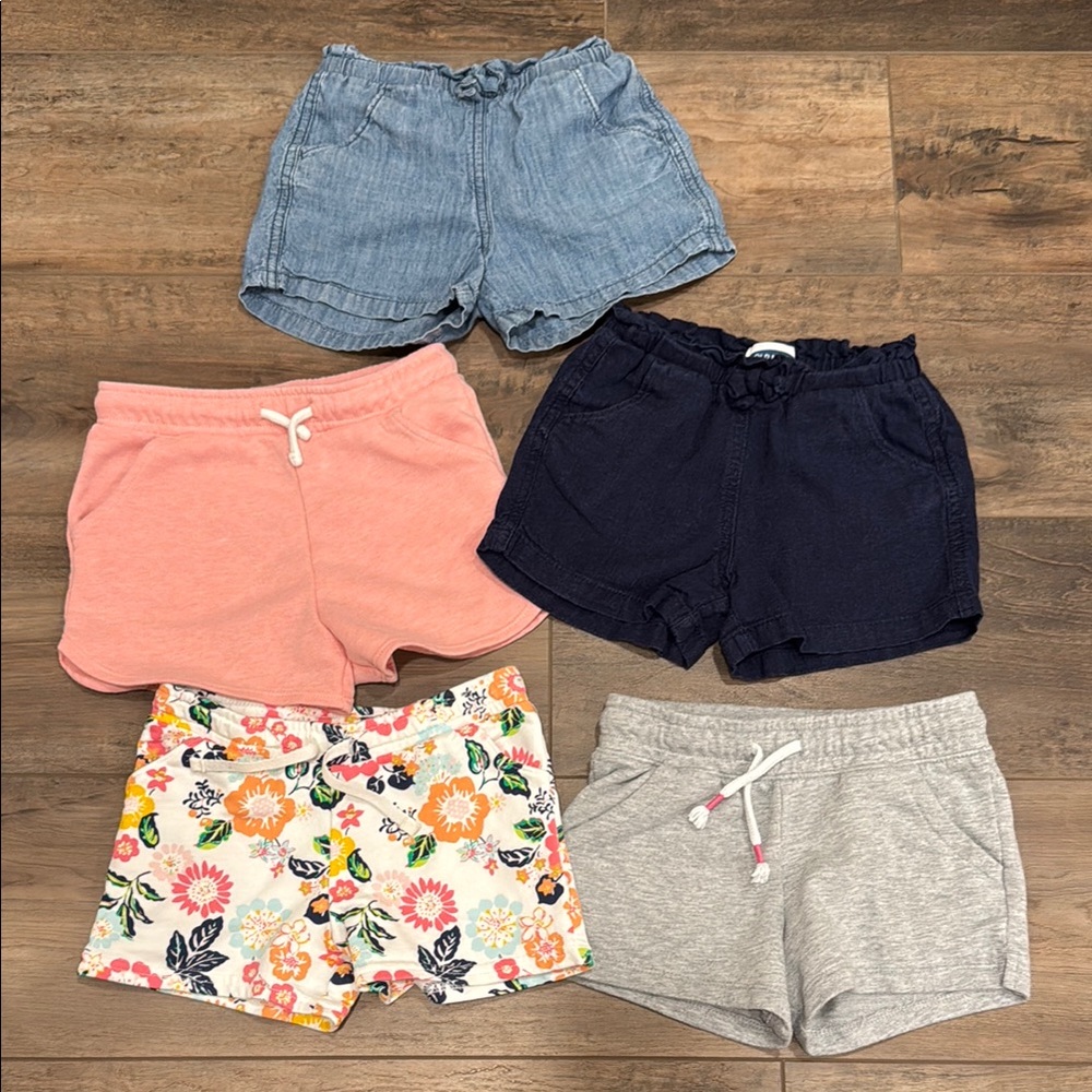 Size 4T Casual Girl Shorts Bundle
